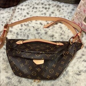 Monogram Brown Crossbody Bag